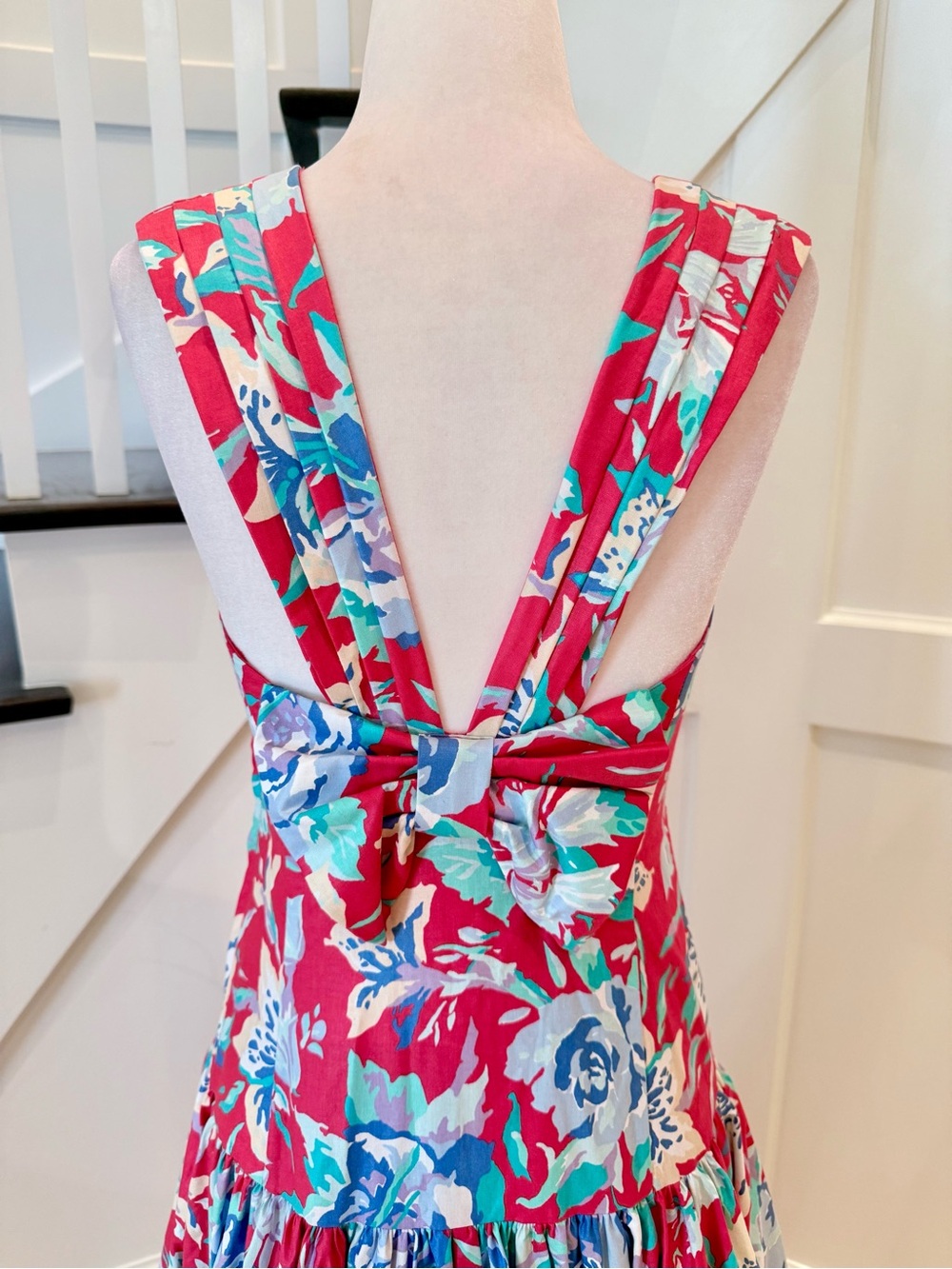 Vintage Laura Ashley Floral Chintz Dress, Size 8 - Picture 11 of 17